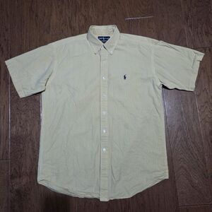 Polo Ralph Lauren Blake Short Sleeve Shirt Plaid Button Down Men’s Size Large